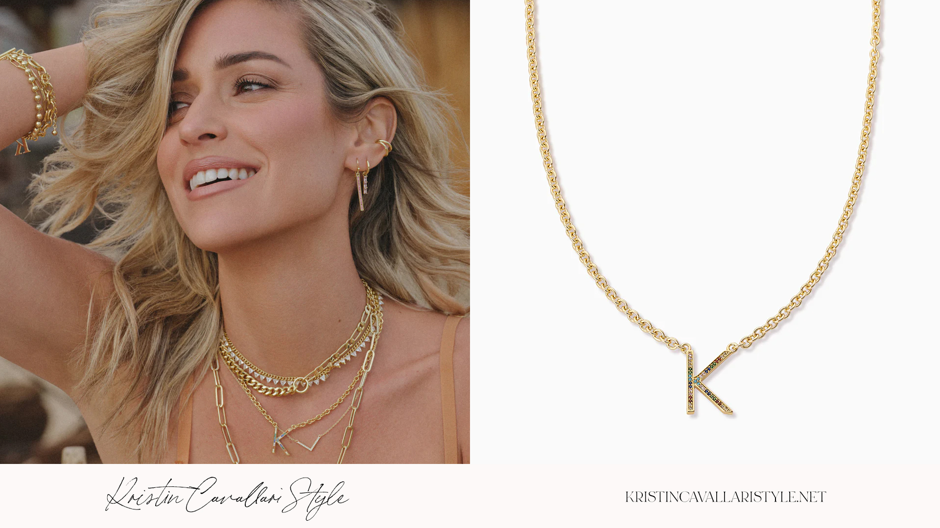 Kristin Cavallari Style - Uncommon James 'Know Me' Necklace in K on Kristin Cavallari